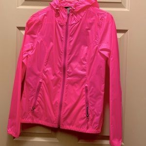 North Face // hot pink jacket